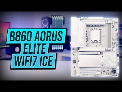 B860 AORUS ELITE WIFI7 ICE Overview