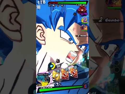 Fusing Gogeta Blue is misunderstood 💔 (PART 1) #dragonballlegends #dblegends #dbl #shorts