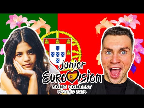 LET’S REACT TO PORTUGAL’S ENTRY FOR JUNIOR EUROVISION 2024 | VICTORIA NICOLE - ESPERANÇA