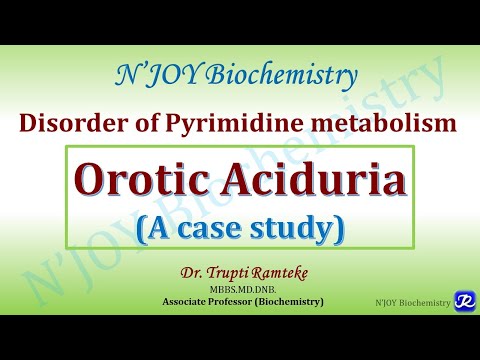 Orotic Aciduria: Disorder of Pyrimidine metabolism | Nucleotide Metabolism | Biochemistry