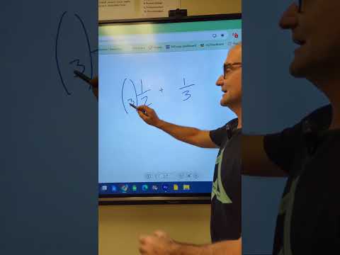 How To Add Fractions #maths