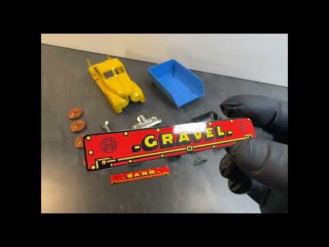 How I made New Labels - 1930's DumpTruck Toy