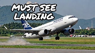 Aegean Airlines A320 Lands in Chiang Rai - Aviation Enthusiast MUST SEE