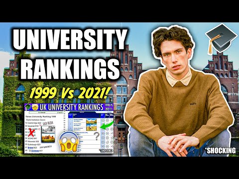 UK UNIVERSITY RANKINGS In 1999 VS 2021 RANKINGS! (University Rankings Over Time...)