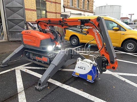 Used Demolition Excavator 2017 Husqvarna Dxr 300 Demo Robot with Kemroc EX20HD | equippo.com |