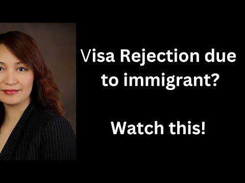 Your visa got rejected due to immigrant intent? Watch this!