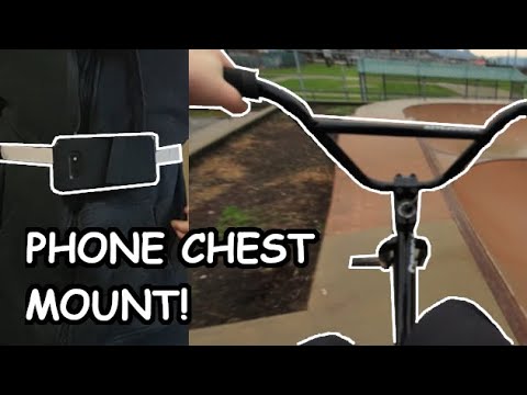 DIY Phone Chest Mount for BMX!