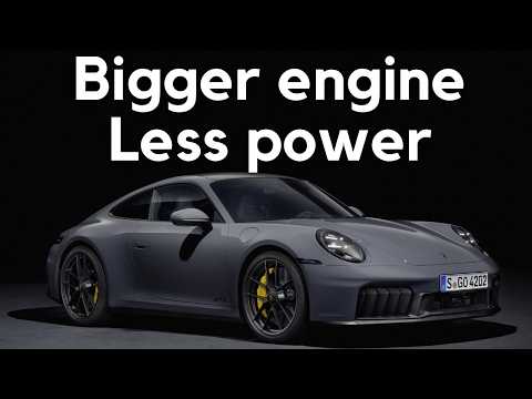 Why The 992.2 Porsche 911 GTS Makes Less Horsepower Than Before