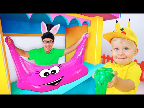 Oliver and Adam Slime Shop Adventure