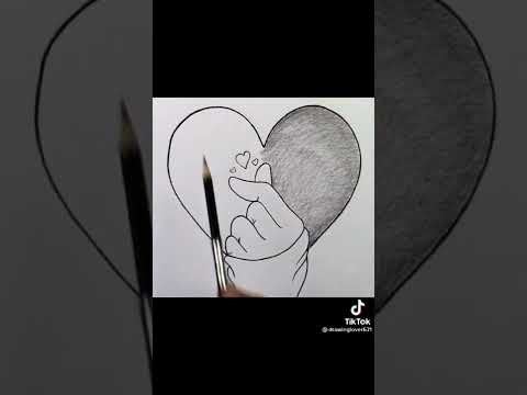 this drawing was so good #drawing #art #heart