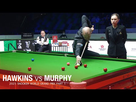 Barry Hawkins Vs Shaun Murphy 2025 Snooker World Grand Prix Part 1