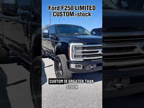 Custom Akins Ford F250 LIMITED Comparison