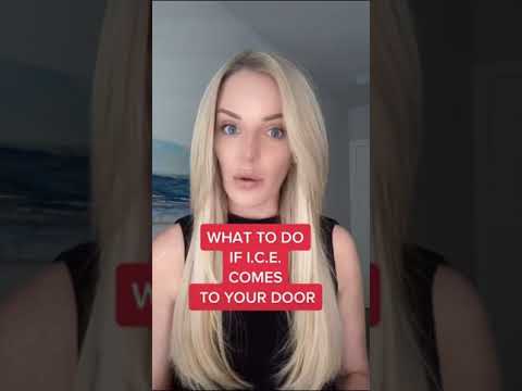 What to Do if ICE Come to Your Door !! USA Immigration News