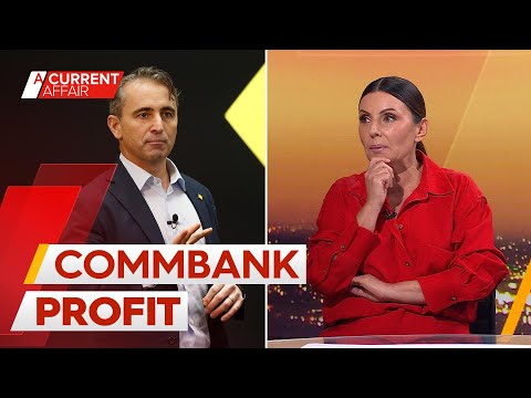 Commonwealth Bank tightlipped on rates cut despite $5.1b profit | A Current Affair