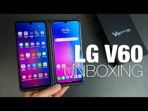 LG V60 with Dual Screen: Unboxing and Tour!