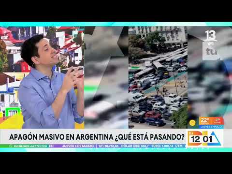 ¡Apagón en Argentina! 2 veces en menos de 24 horas y en medio de una ola de calor |Tu Día |Canal 13