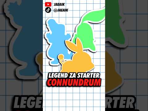 The Legends ZA Starter Connundrum...  #jaeaik #pokemon #legendsza #ZA #pokemonZA