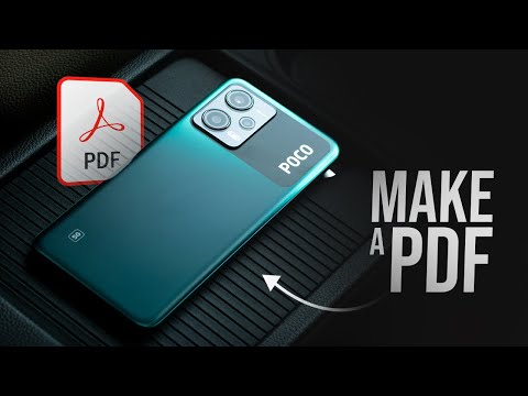 How to Make PDF in Android Phone (tutorial)