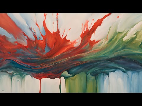 Paintbrush Paintings (in Motion) ● 4K Long Amazing Wallpaper | Cool Video Only (MUST WATCH)