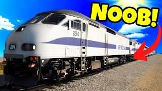 NOOB Takes Race Fans to NASCAR Track in Train Sim World 5!