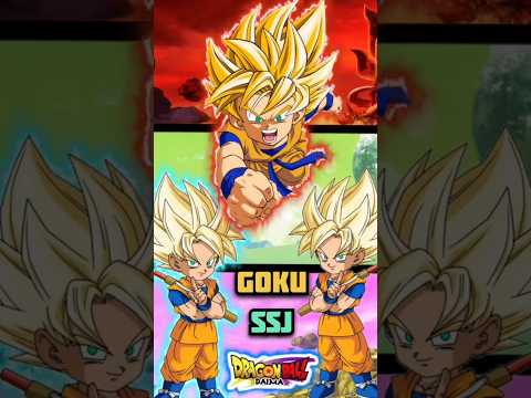 Kid Goku Shows Super Saiyan (Daima EP 05)#anime #shortfeed