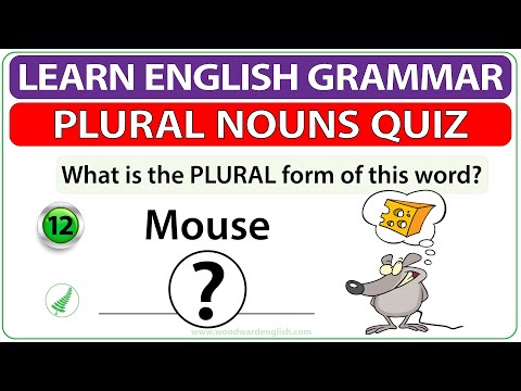 Plural Nouns Quiz | Learn English Plurals | Regular and Irregular Plural Nouns in English | ESOL