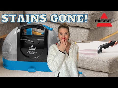 BISSELL SpotClean StainLift Portable Spot Cleaner How To Use, Unboxing & Review. Black Friday Deal.