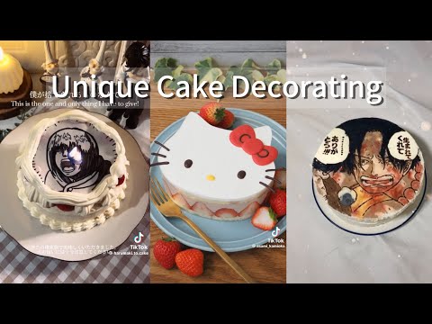 The Character Cake Decorating/Baking | TikTok Compilation | Home Baking | Anime Cake Ideas