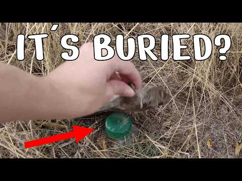 This Geocache is buried underground in its own (mini) bunker! | GeoTrek