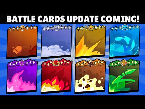 Brawl Stars Battle Cards Update Coming!