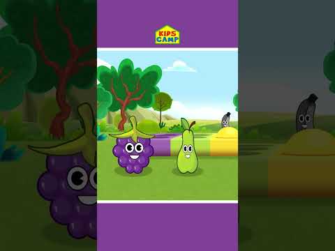 😍 POP IT Dancing Fruits - Learn Fruits Name & Color #shorts #educationalvideo