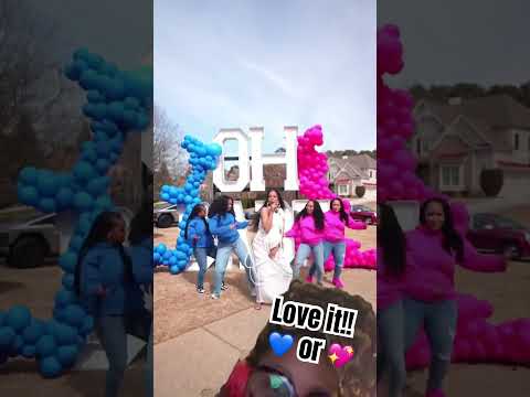 Gender Reveal Reaction #kendricklamar #gendereveal #tranding #shorts