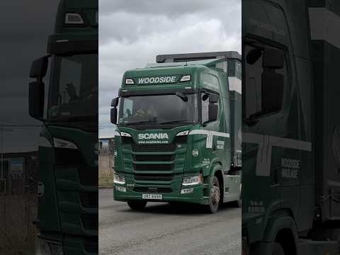 Woodside Scania S Series #truck at Trafford Park #shortvideo #shorts #youtubeshorts