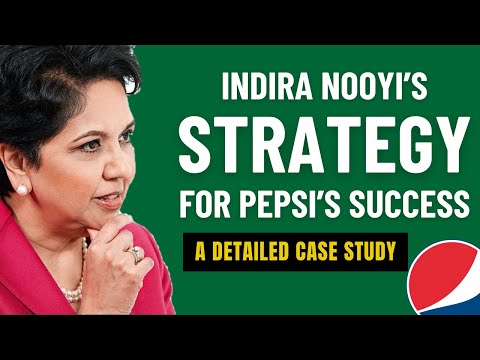 How Indira Nooyi crafted Pepsi's Success using Design Thinking strategy | MBA Case Study analysis