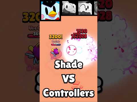 Shade 1v1 VS All Control Brawlers #brawlstars