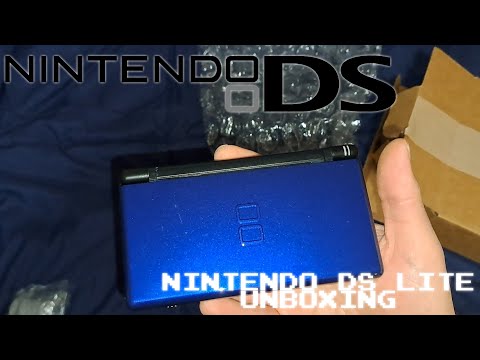 Nintendo DS Lite Unboxing