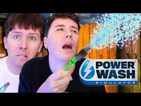 Dan and Phil reach Satisfaction - PowerWash Simulator!