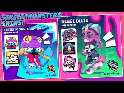 Street Monsters Skins Ideas | Ollie & More