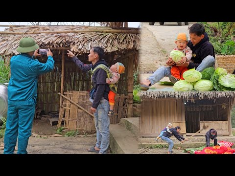 Single father, picking cabbage to sell, reporting to the police the arsonist, assault, and threat