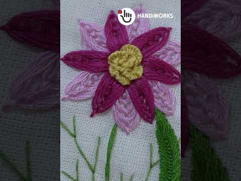 Master four stunning daisy stitches in one tutorial! 🌸✨