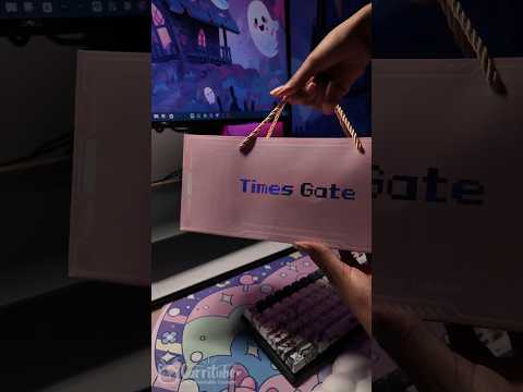 ୨♡୧ Unboxing the cutest desktop gadget 🌸 Divoom Timegate in Pink