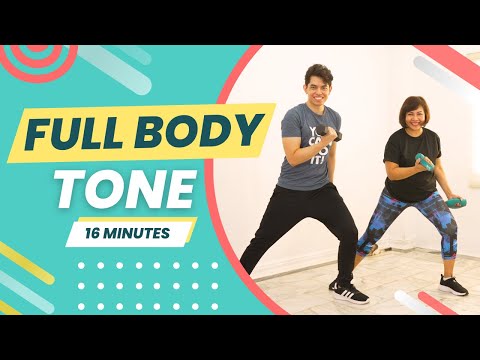 16 MIN TONING Workout •  Beginner-Friendly • Workout with MOM • Keoni Tamayo • Workout #183