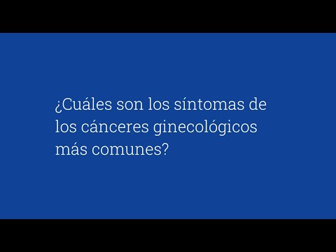 Panorama Cánceres Ginecológicos I ¿Cuáles son los síntomas más comunes?