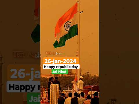 Bharat maa🇮🇳ll happy republic day 2024 ll26-jan-2024🇮🇳ll Jai hind 🇮🇳#republicday #jaihind