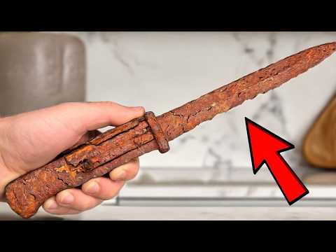 Rust is Peeling this Crusty Bayonet - Restoration from Old to Gold