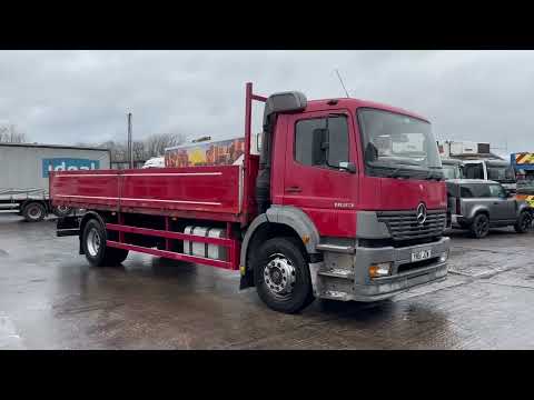 **FOR SALE** 2001/51 Mercedes Atego 1823 4x2 Alloy Drop Side - Dixon Commercial Exports Ltd