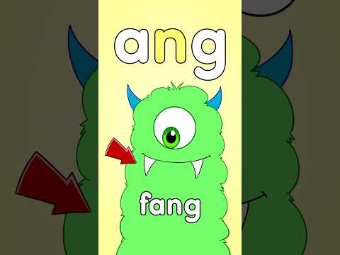 ANG Ending Sound Song - Learn to Read #shorts