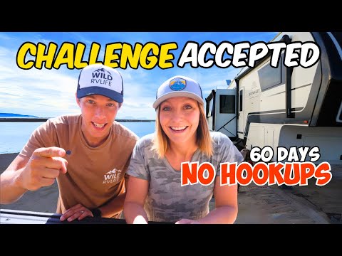 60 Day RV Boondocking Challenge + Battery Upgrade!