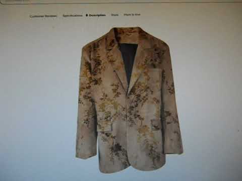 Women Yellow Jacquard Flower Vintage Blazer: The Ultimate Spring Fashion Jacket! #Fashions #Shop