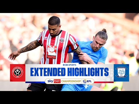 Sheffield United vs  Preston North End: Extended Highlights | EFL Championship | CBS Sports Golazo